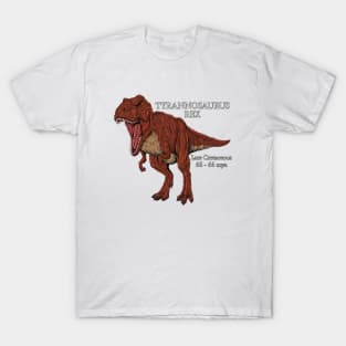 Realistic drawing of Tyrannosaurus Rex T-Shirt